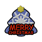 Blue Snow Xmas Tree