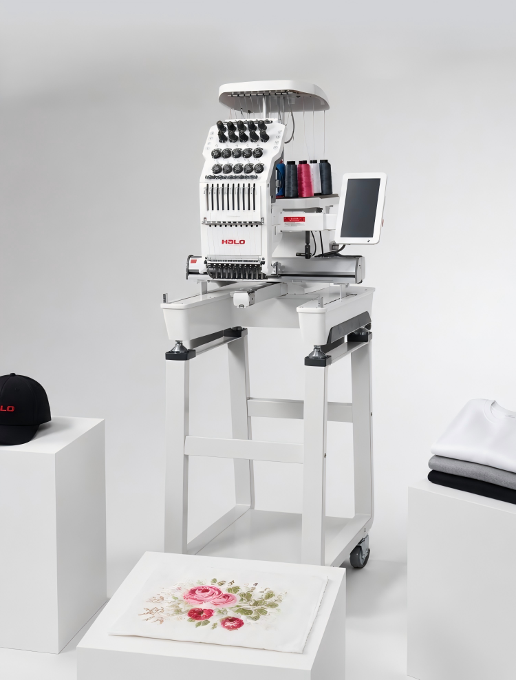 Halo-X · 10-Needle Smart Embroidery Machine