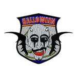 Shield Devil Bat Halloween Patch