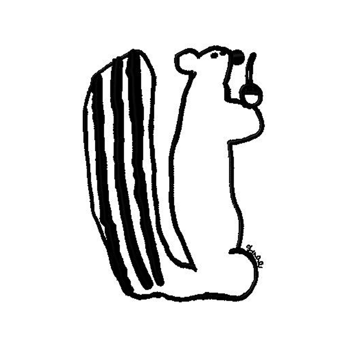 Striped Tail Squirrel
