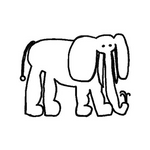 Elephant（single line）