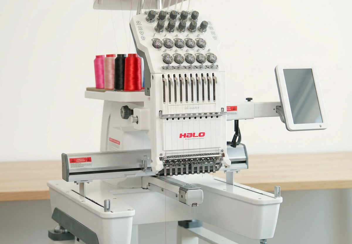 Halo-X · 10-Needle Smart Embroidery Machine